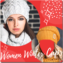 Women Winter Caps Photo Editor