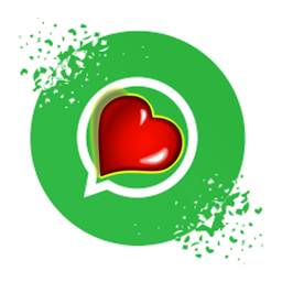 WhatsApp love sticker