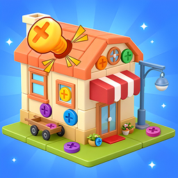 Unscrew Frenzy 3D: Bolt Master