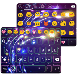 Electric Cloud Emoji Keyboard