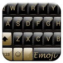 Emoji Keyboard Gloss GoldBlack
