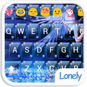 Lonely Emoji Keyboard Theme