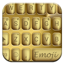 Emoji Keyboard SolidGold Theme