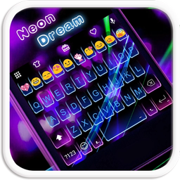 Neon Dream Emoji Keyboard