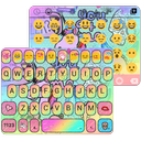 Pop Art Emoji Keyboard Theme