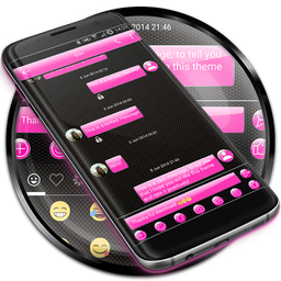 SMS Messages Gloss Pink Theme