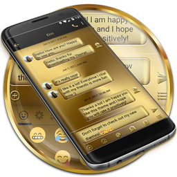 SMS Messages Metal Solid Gold