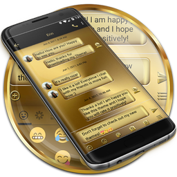 SMS Messages Metal Solid Gold