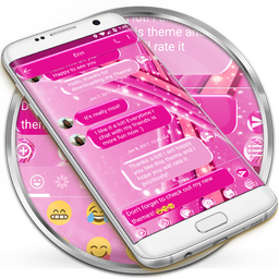 SMS Messages Sparkling Pink
