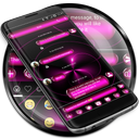 SMS Messages SpheresPink Theme