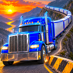 Road Train Truck Crash 3D