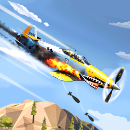 Ace Airplane 1945 WW2 Poly war