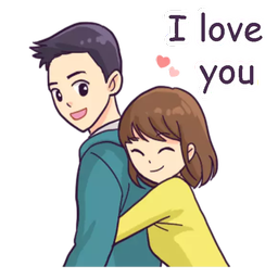 Love Story Stickers - WAStickerApps