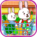 Anime Bunny: Kids supermarket