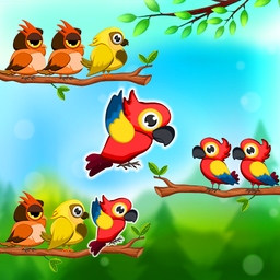 Bird Sort Game: Color Puzzle