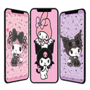 Kuromi and My Melody Wallpaper