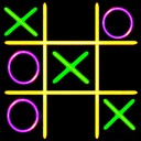 Tic Tac Toe Glow 2 player