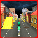 Highway Bike Run: Endless BMX Rider