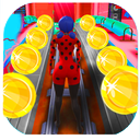 Subway Ladybug Adventure Game