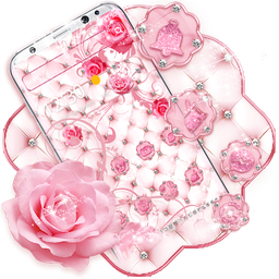 Diamond Rose Pink Theme