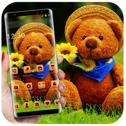 Cute Brown Stuffed Teddy Bear Theme