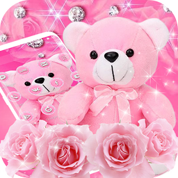Pink Diamond Teddy Bear Theme