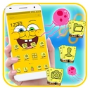 Cute Yellow Cartoon Theme