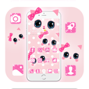 Pink kawaii Princess Kitty Theme
