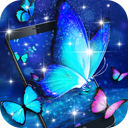 Glittering Butterfly Shiny Theme