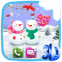 Snowman 3D Parallax Theme