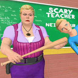 Scary Evil Teacher 3d game: Cr
