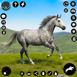Wild Horse Family Riding Game