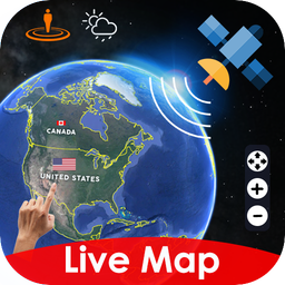 Live earth map- 3D world map