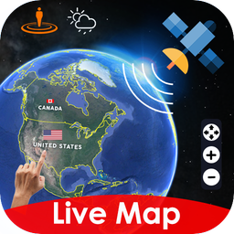 Live earth map- 3D world map