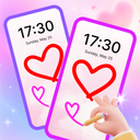 Lockscreen Drawing Together