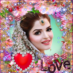 Lovely Flower Photo Frame