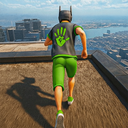 Going Up Parkour Rooftop Jump