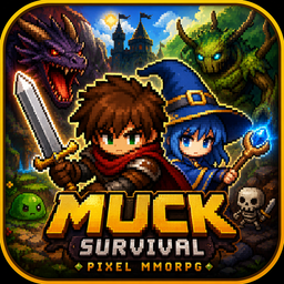 Muck Survival Pixel mmorpg pve