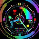 Neon Digital Clock Smart Watch