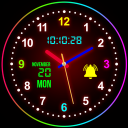 Neon Digital Clock Smart Watch
