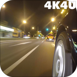 4K Night City Driving Video Live Wallpaper