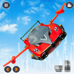 Flying Stock Car Racing Game