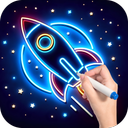 Magic Doodle: Glow Art Drawing