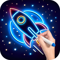 Magic Doodle: Glow Art Drawing