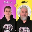 Make me old Aged face