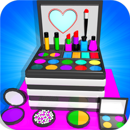 3D Makeup Kit Cake Games