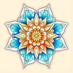 Mandala Pattern Coloring Game