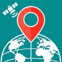 GPS Coordinates Locator Map