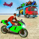 Moto Bike Transport Truck