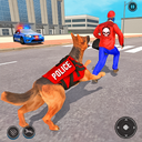 Police Dog City Crime Chase